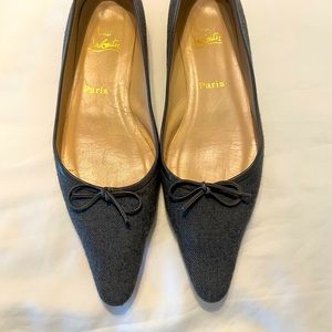 Christian Louboutin flats, size 42
